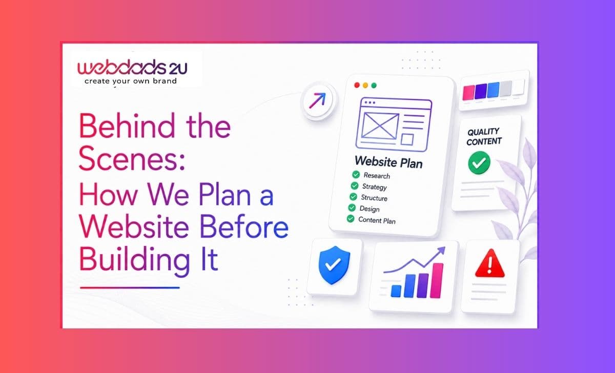 Behind the Scenes: How We Plan a Website Before Building It