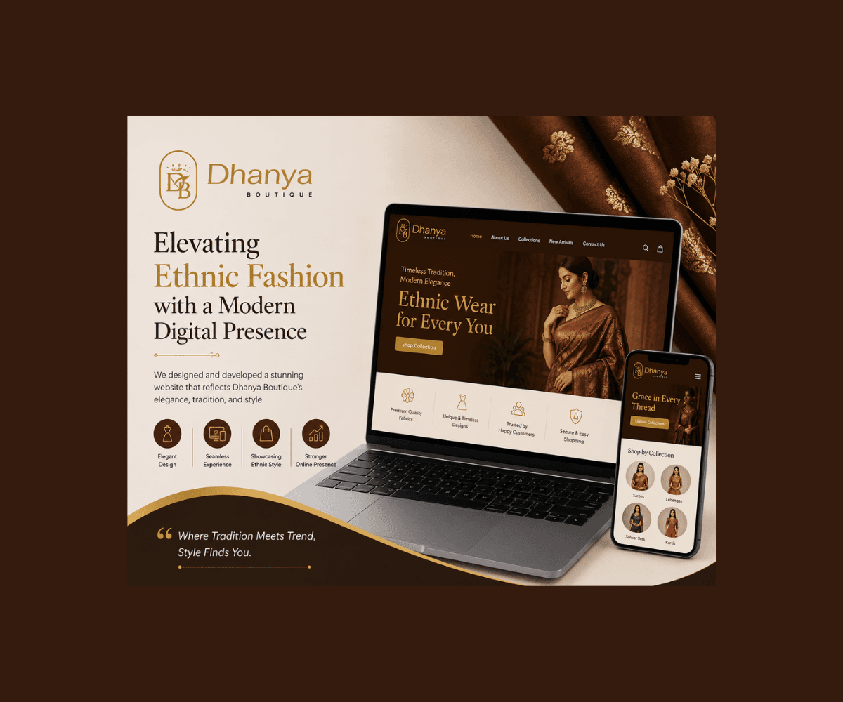 Elevating Ethnic Fashion with a Modern Digital Presence