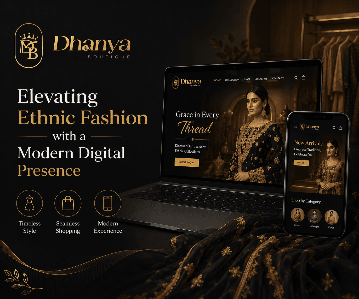 Elevating Ethnic Fashion with a Modern Digital Presence
