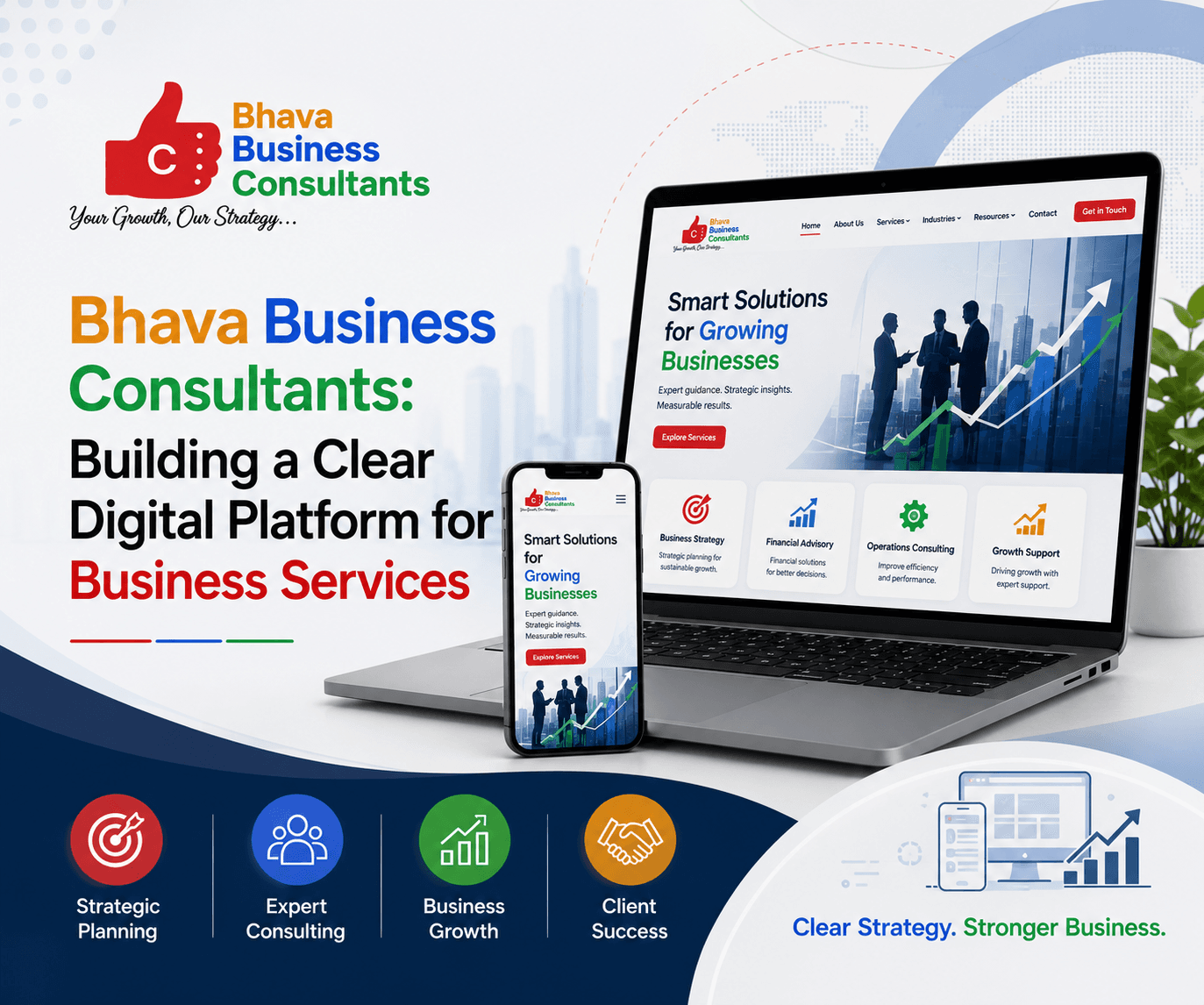 Bhava Business Consultants: Building a Clear Digital Platform for Business Services