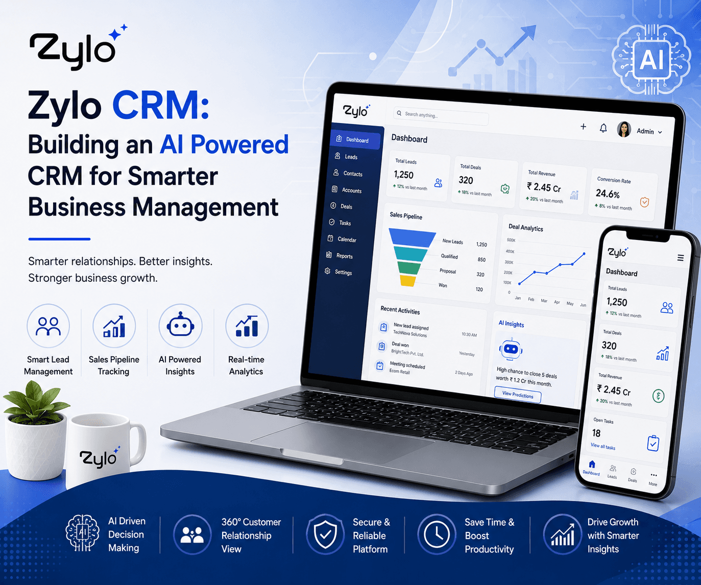 Zylo CRM: Building an AI Powered CRM for Smarter Business Management
