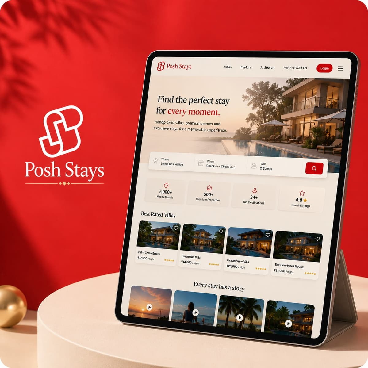 Posh Stays – Your Destination for Luxury Villas